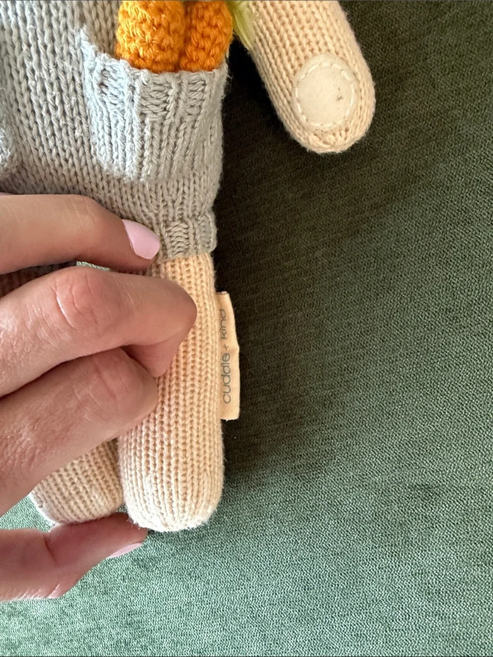 Cuddle + Kind adorable hand